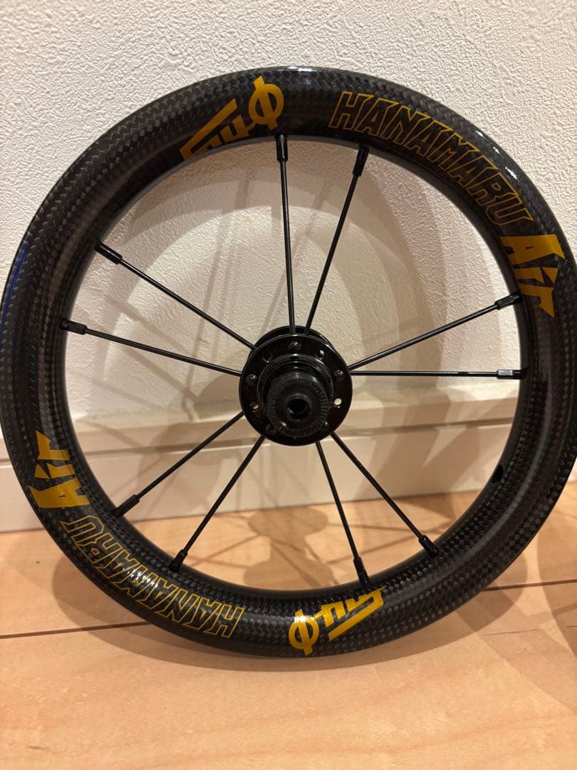 【最終値下】ランバイクカーボンホイール　HANAMARU FayΦAir