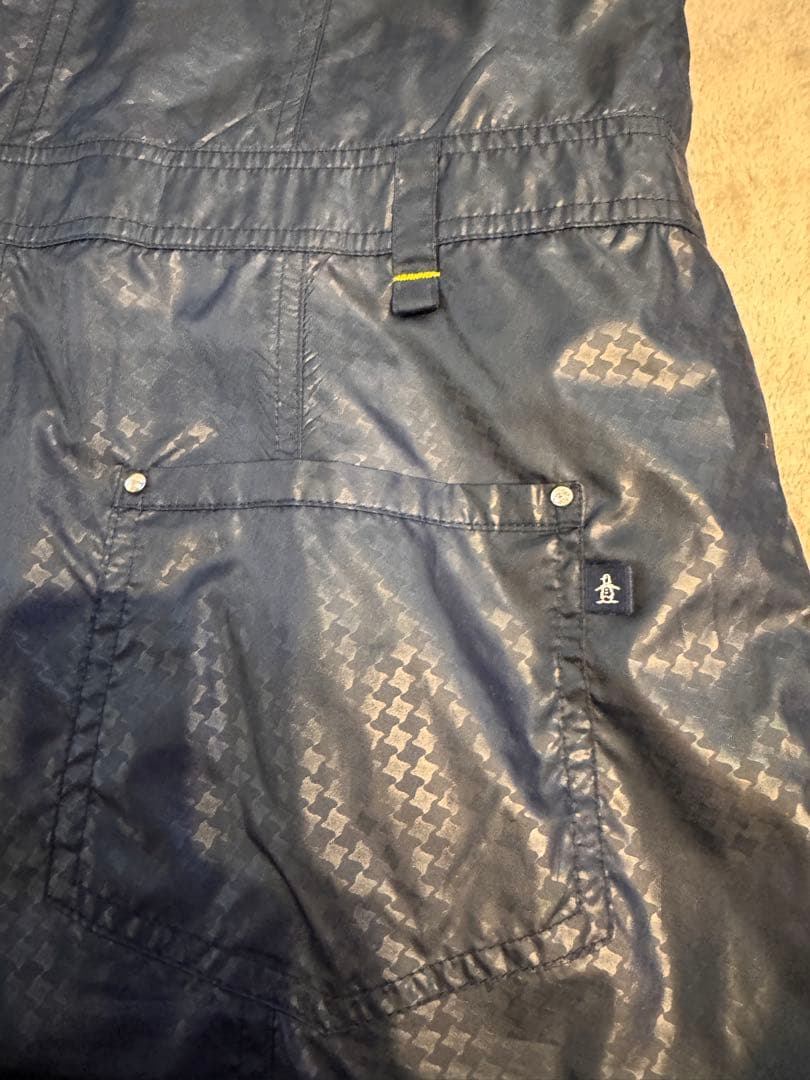 【美品】Munsingwear レディースワンピース L ネイビー