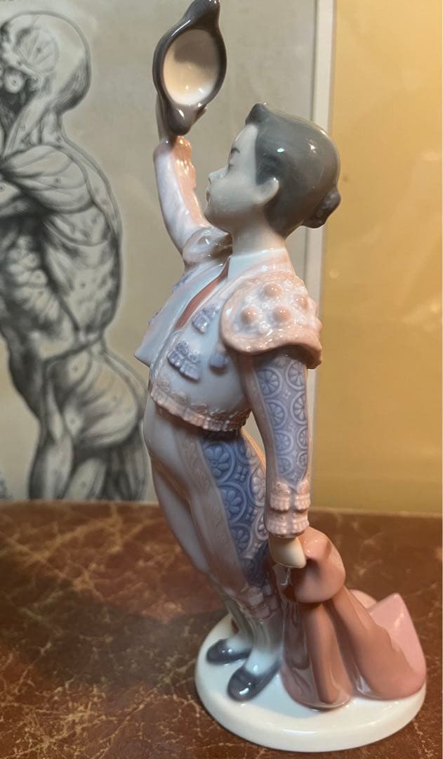 希少品　リヤドロ　LLADRO 磁器人形 小さなマタドール