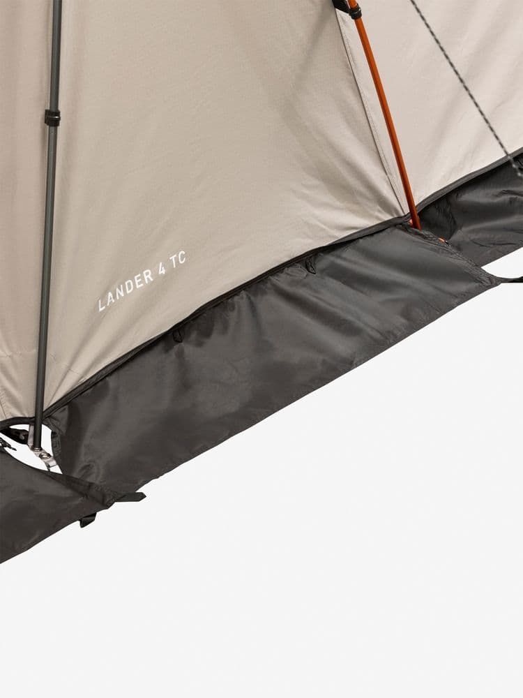 【新品未開封】ノースフェイス Lander 4 TC ダブグレー 4人用 素材