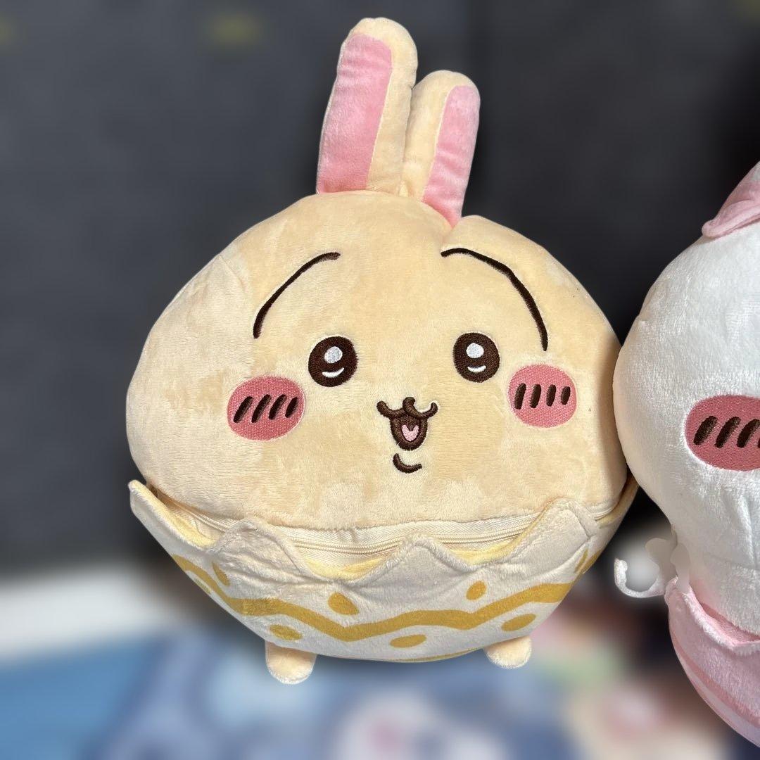 ちいかわ そろそろイースターなBIGぬいぐるみ全3種 BIGバスケット全2種