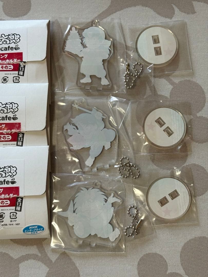 忍たま乱太郎　兵庫水軍海の家　アニカフェ　アクスタ　キーホルダー　全種セット