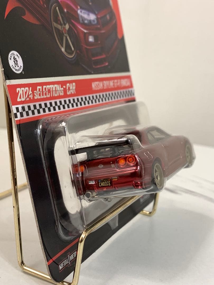 ホットウィール RLC スカイライン GT-R BNR34 赤 未開封 美品