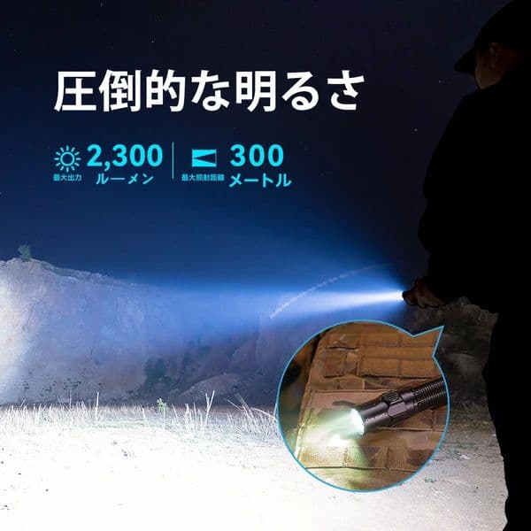 OLIGHT WARRIOR 3S センサー付きタクティカルライト