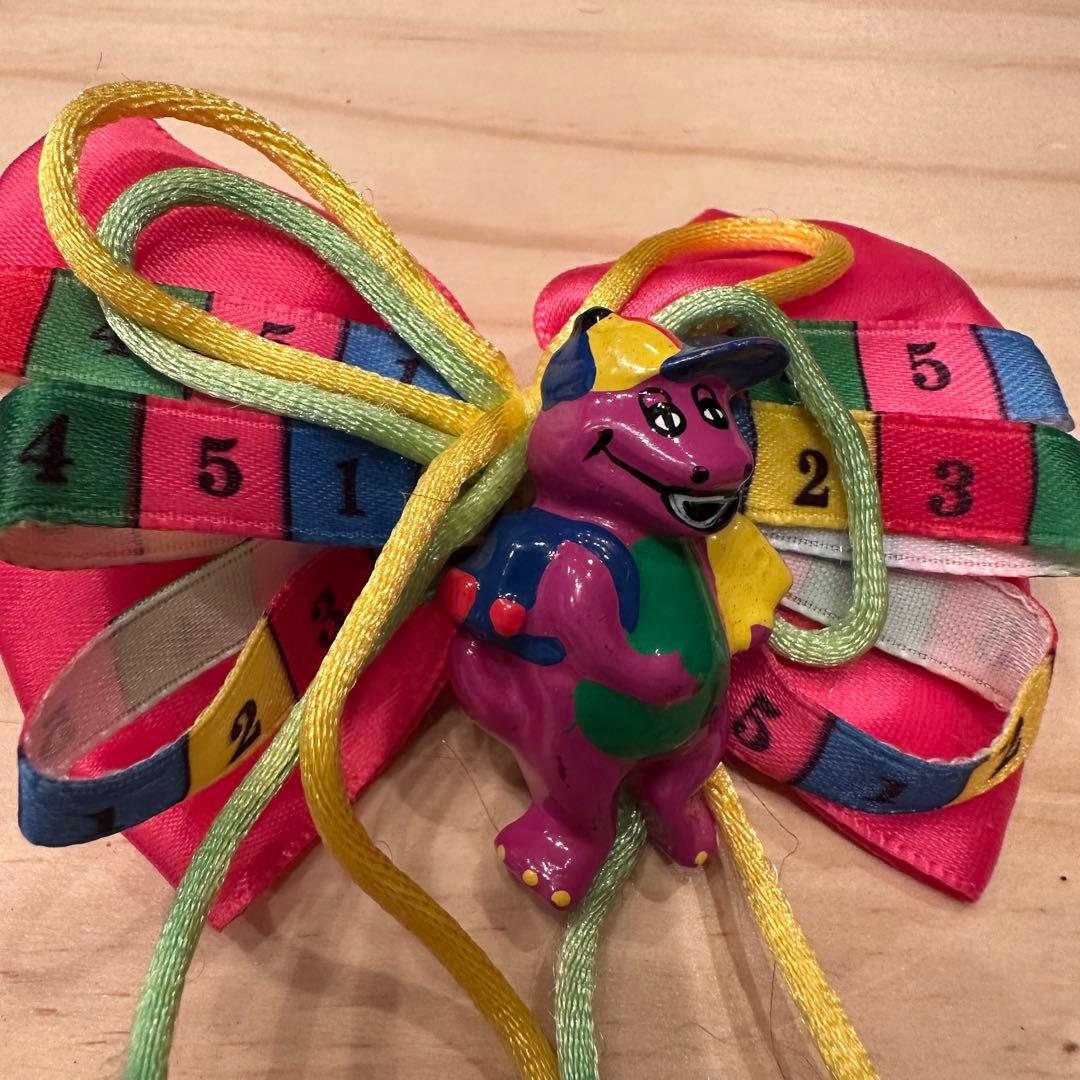Barney バーニー　⭐︎希少　髪飾り　アメリカ　レトロ　ヴィンテージ　カラフル