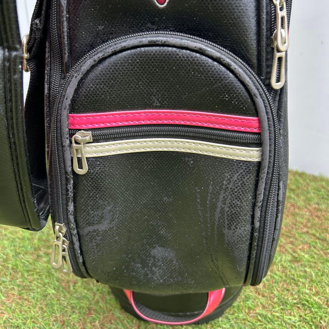 Callaway レディース キャディーバッグ ゴルフバッグ ブラック ピンク