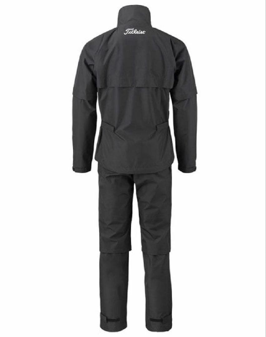新品未使用 タイトリスト 2WAYレインウェア Mサイズ ブラック