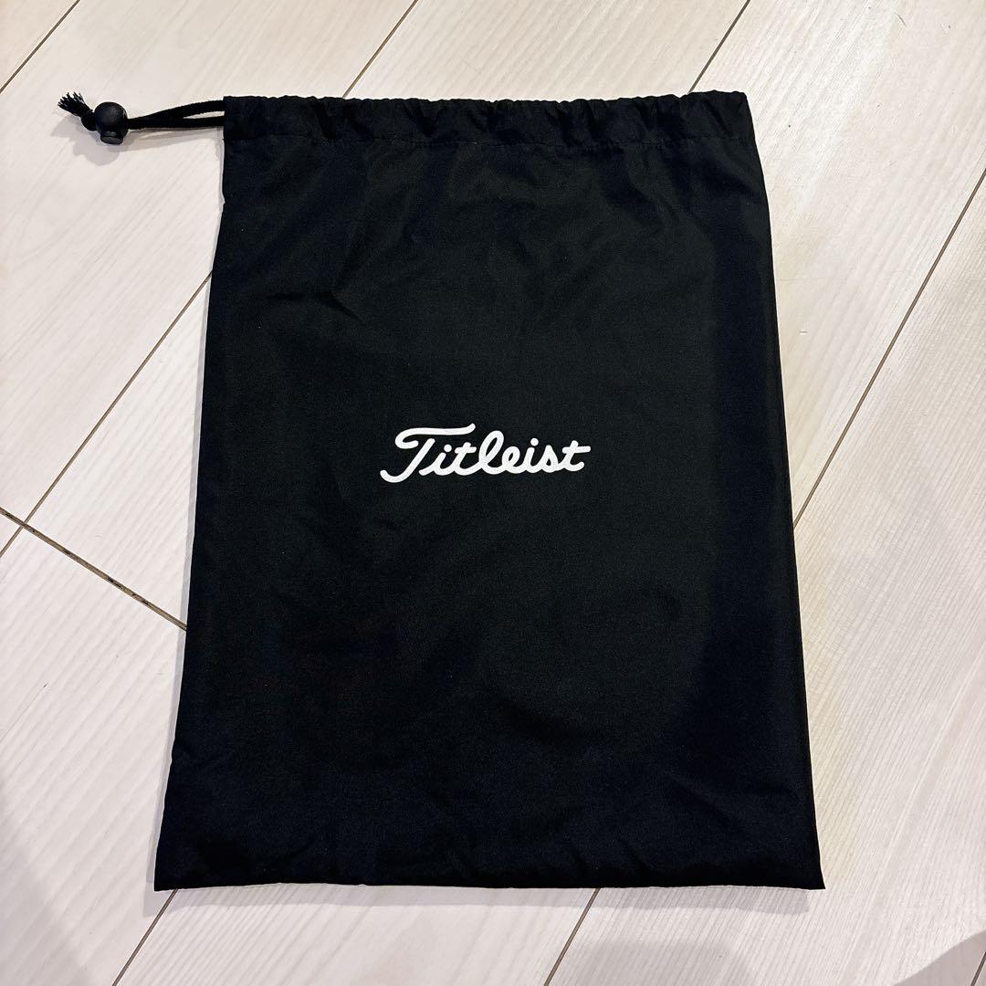 新品未使用 タイトリスト 2WAYレインウェア Mサイズ ブラック