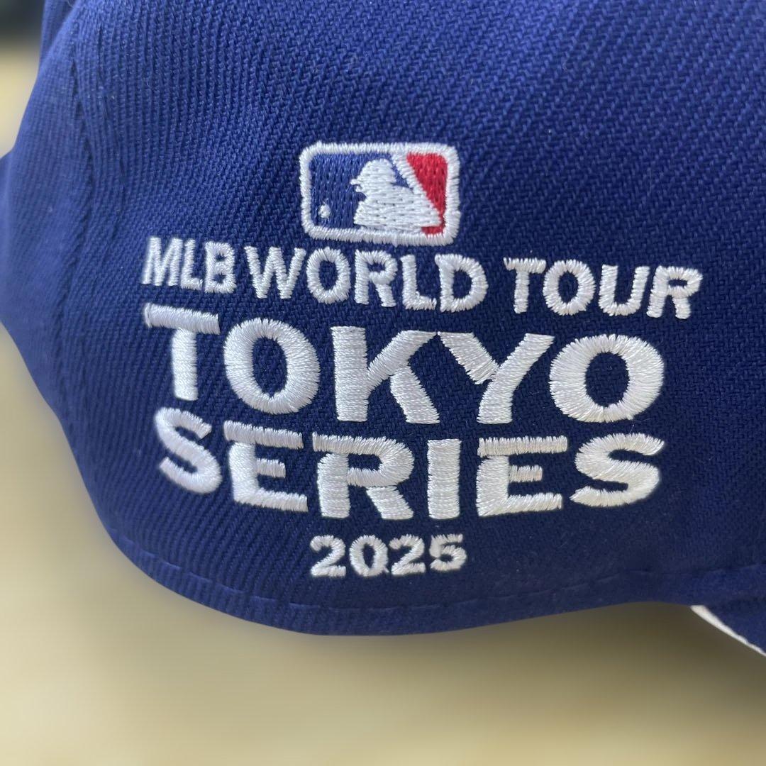 未使用品　ニューエラ NEW ERA × GR8・MLB キャップ ブルー