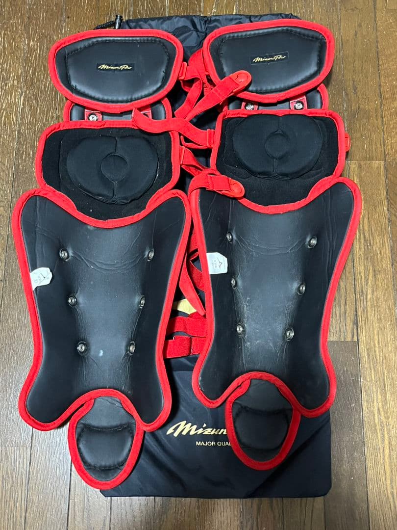 ミズノプロ　 プロテクター3点セット　極美品　Mサイズ【三連休限定価格】