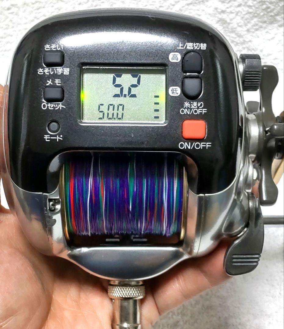 シマノ3000XH美品、動作良好！（ケーブル付き）