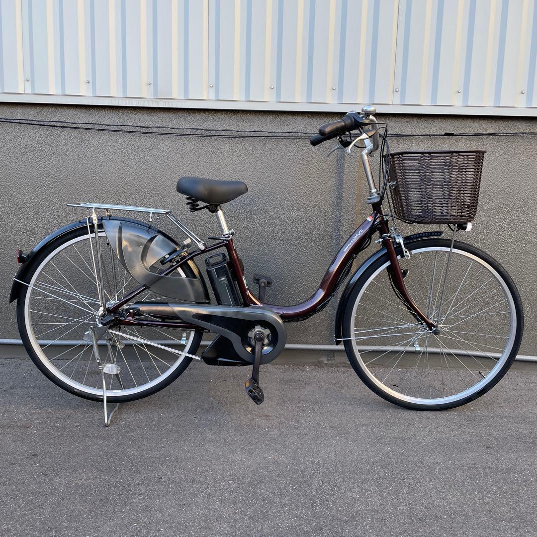 ヤマハ電動アシスト自転車26インチ ブラウン（1）