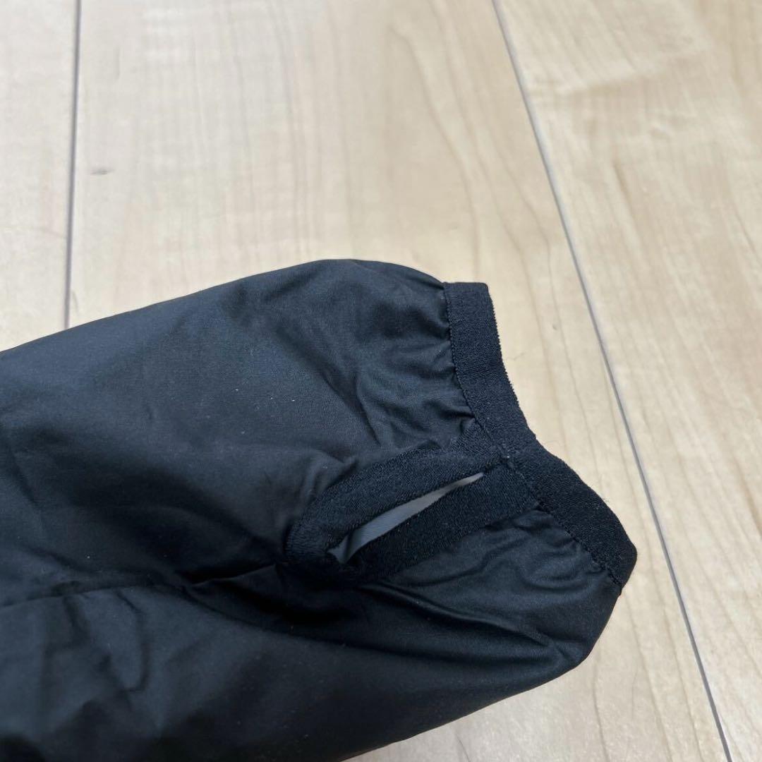 美品　ナイキ　ナイロンジャージ　上下セット Lセットアップ　黒/白　指穴付き