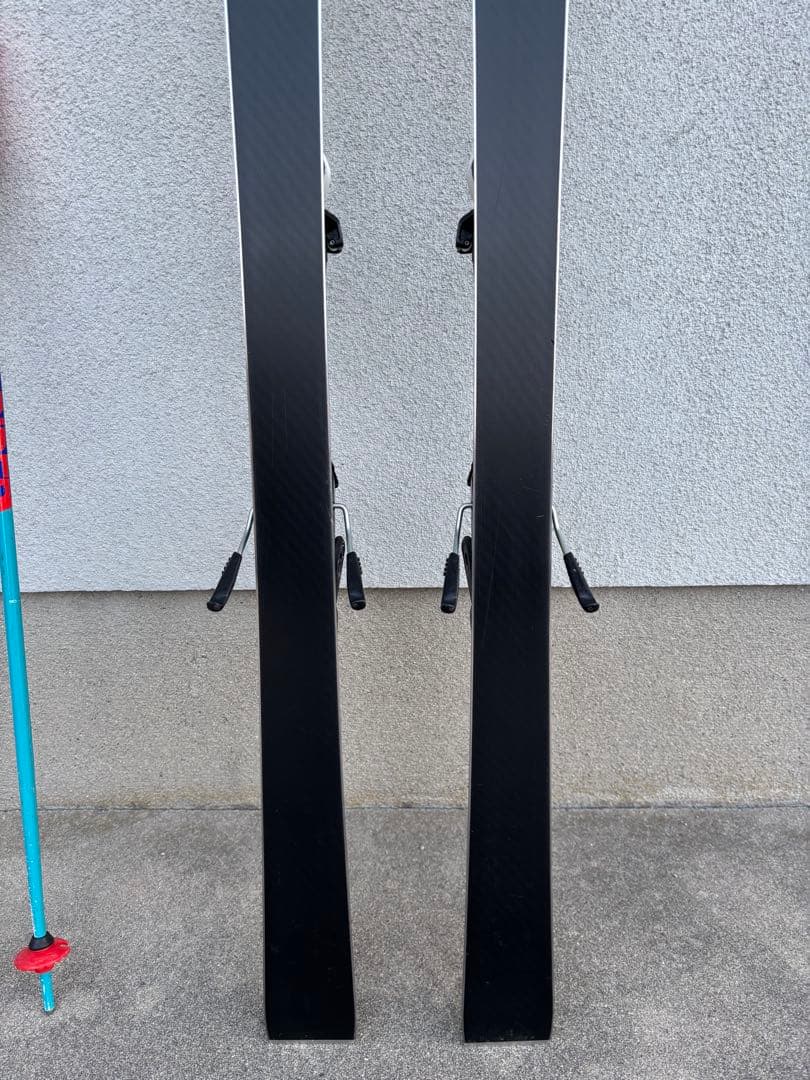 HEAD GSスキー板　R14 138センチ　レキのストック付き　90センチ