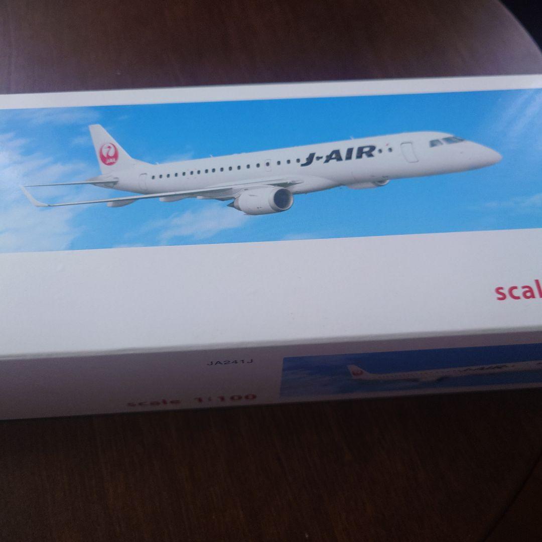 航空機・ヘリコプター JALUX 1/100 JAL J-AIR Embraer 190