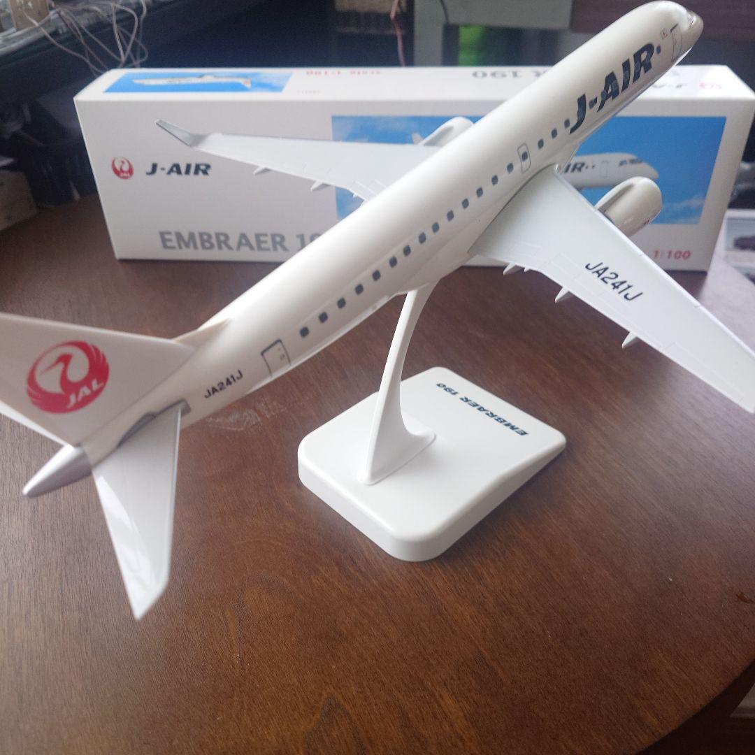 航空機・ヘリコプター JALUX 1/100 JAL J-AIR Embraer 190