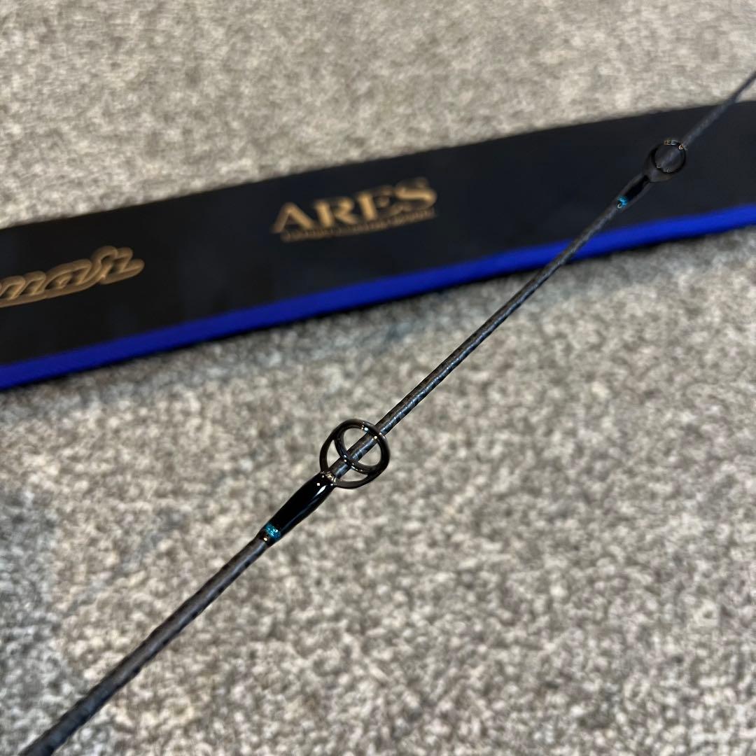 【美品】 アレス ブラックジャガー オリジン ライトジギング LJ603UL