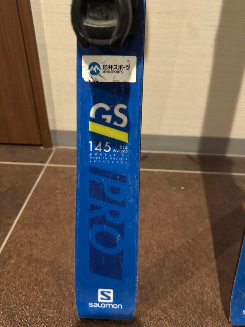 Salomon GS PRO スキー 145cm ビンディング付き