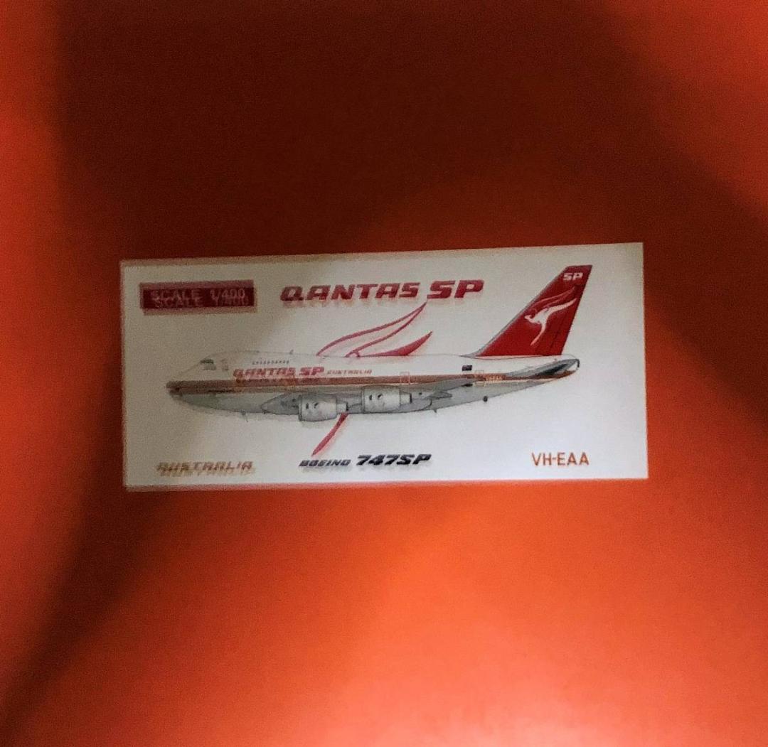1/400 JC Wings カンタス航空 B 747SP-38/VH-EAA