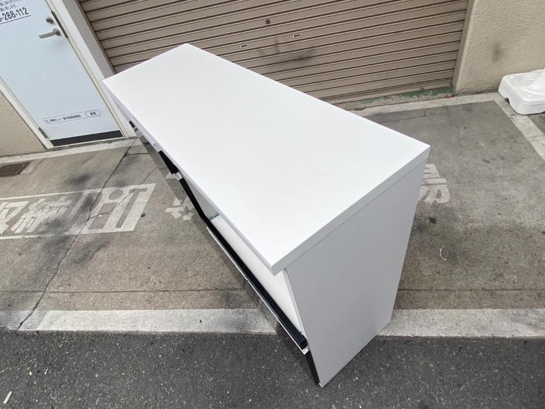 A810♦️キッチンカウンター 幅120 キャビネット レンジ台 収納 食器棚