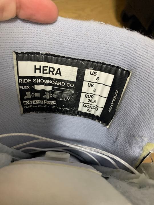 スノーボード RIDE x HERA 22cm