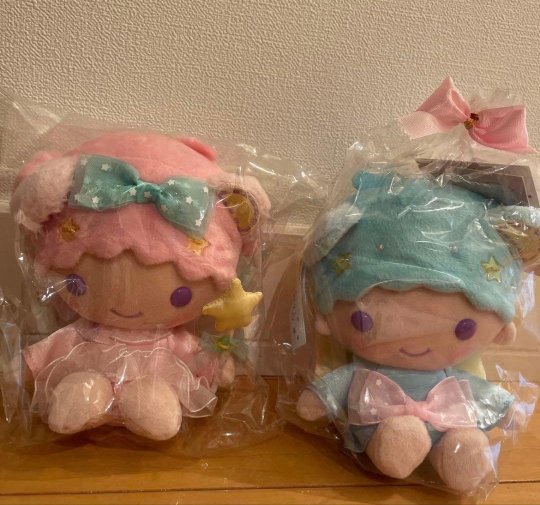 キキララ リトルツインスターズ　パフポフ　ぬいぐるみ　レア
