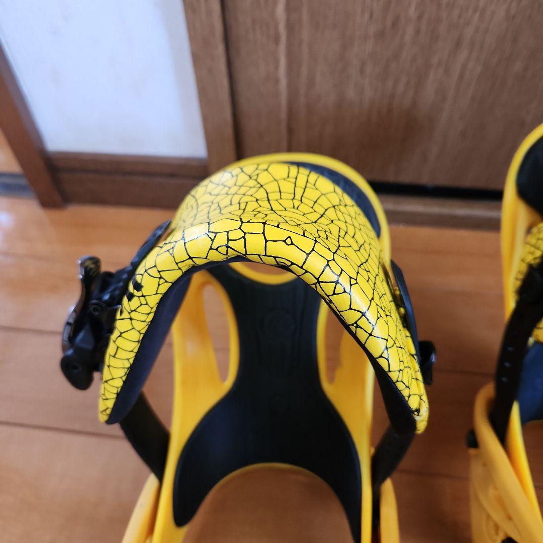フラックス.PRスノーボード バインディング.Mサイズ