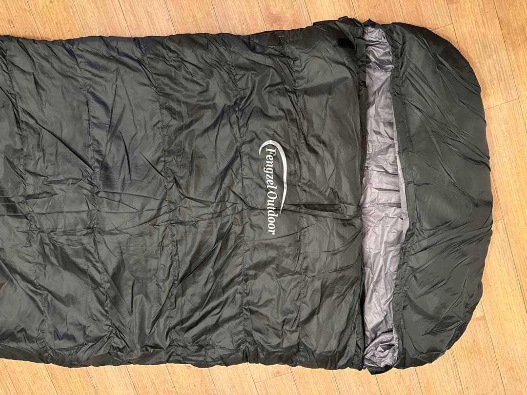 Frenzy Outdoor 寝袋 シュラフ 1500g