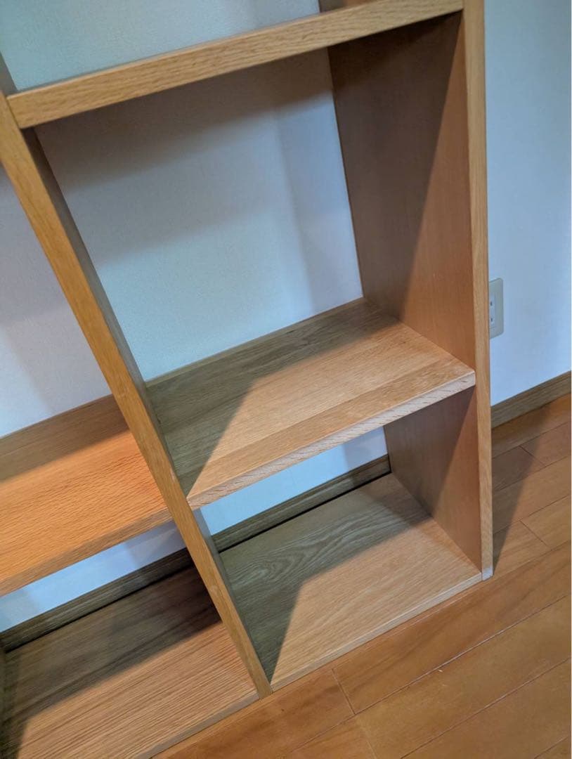 【送料込】無印良品 Muji オーク スタッキングシェルフ 木製棚家具