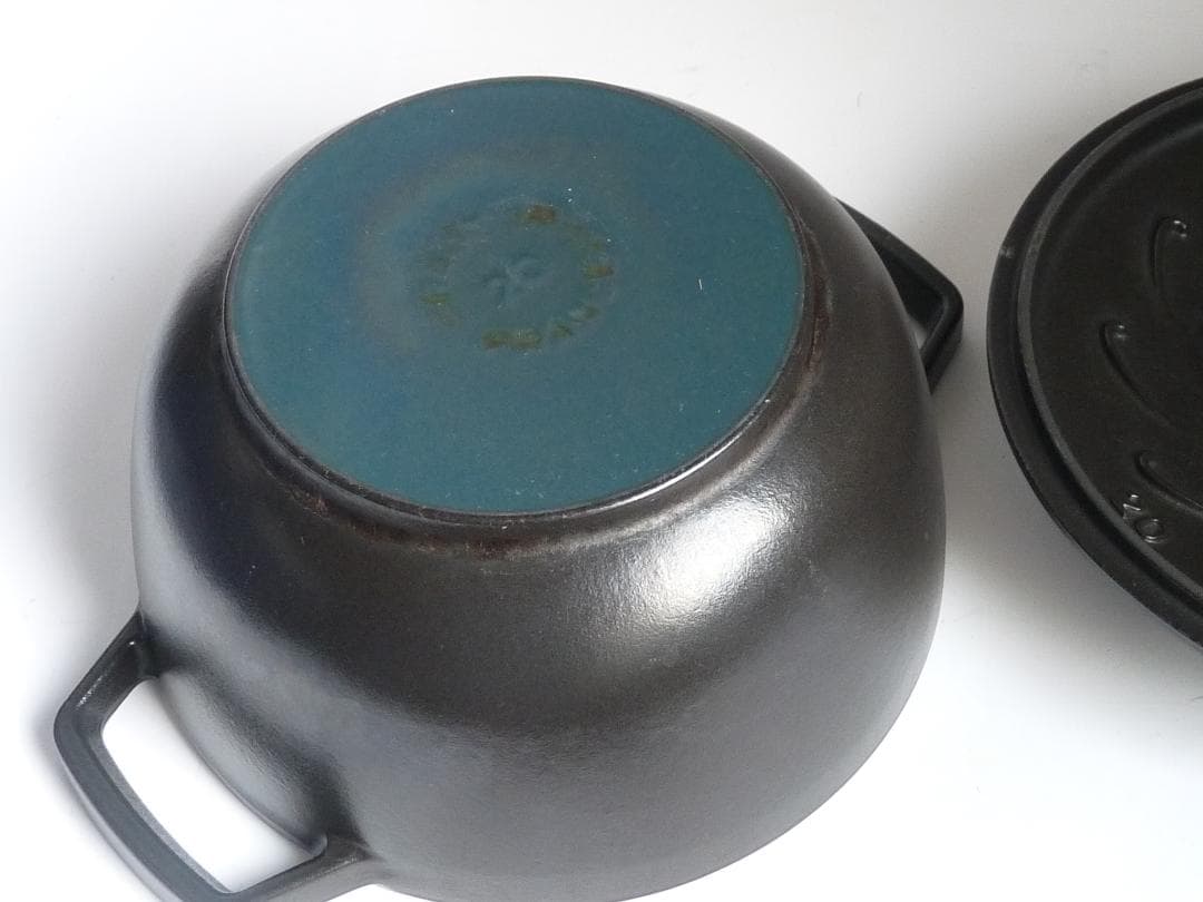 STAUB WA-NABE 20cm 鋳鉄 両手鍋 黒