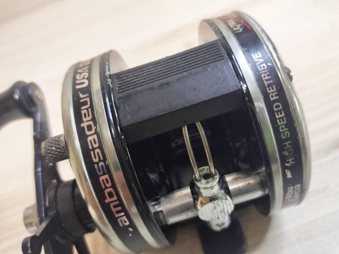 アブガルシア　アンバサダー4600C 　ビンテージ　リール USA BASS
