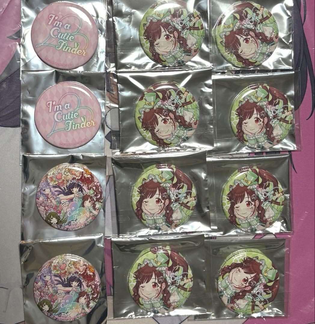 シャニマス アイキュー 缶バッジ 園田智代子 集合絵 ロゴ