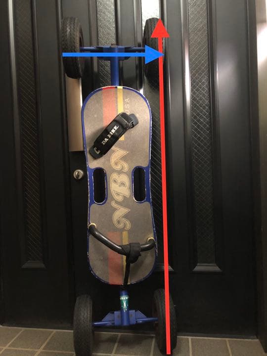 NBN USA マウンテンボード　　ブルー