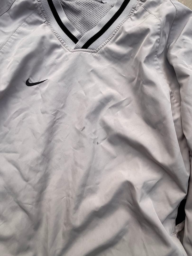 Nike baseball グレー Vネック ジャケット