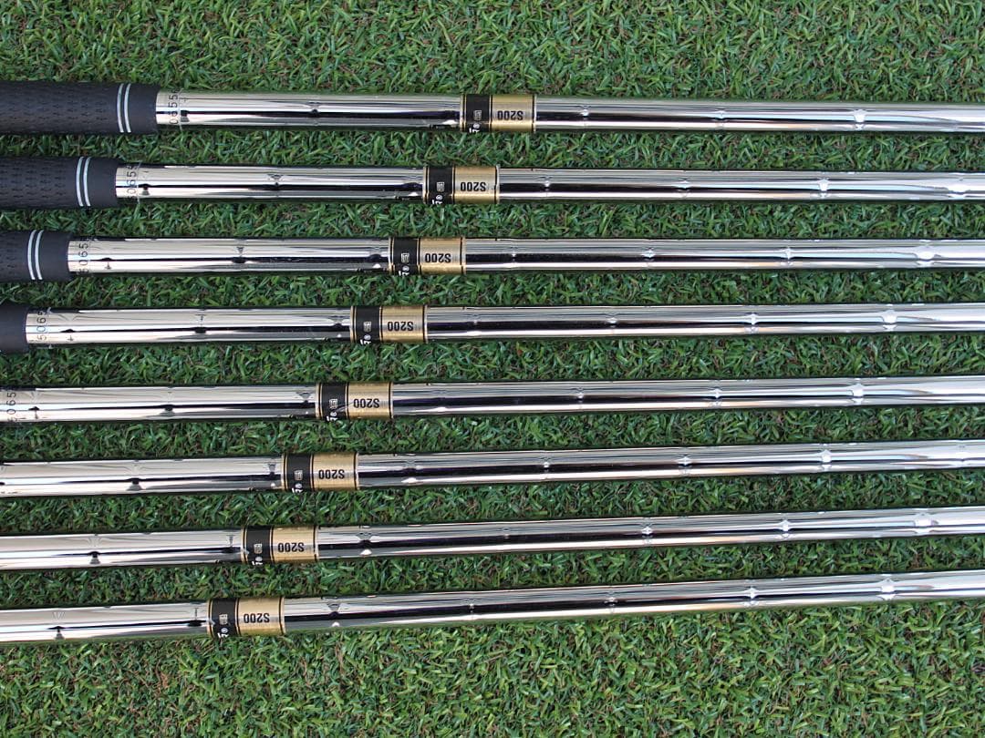 ミズノ MP-37 マッスルバックアイアン 3-PW 8本セット DG S200