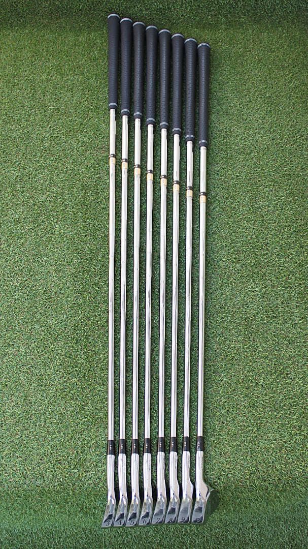 ミズノ MP-37 マッスルバックアイアン 3-PW 8本セット DG S200
