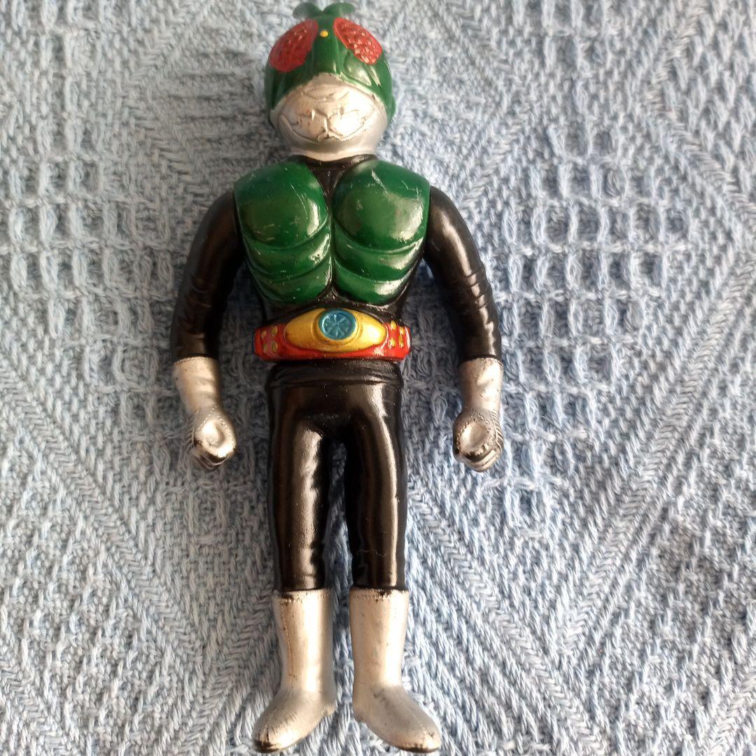 ★仮面ライダー★旧バンダイ★ミニソフビ★ポピー