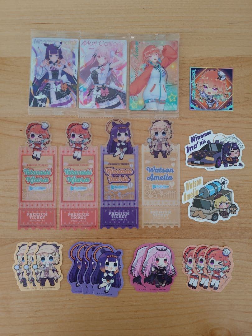 ホロライブEN 森カリオペ フィギュア EUROBEAT グッズ他まとめ売り！