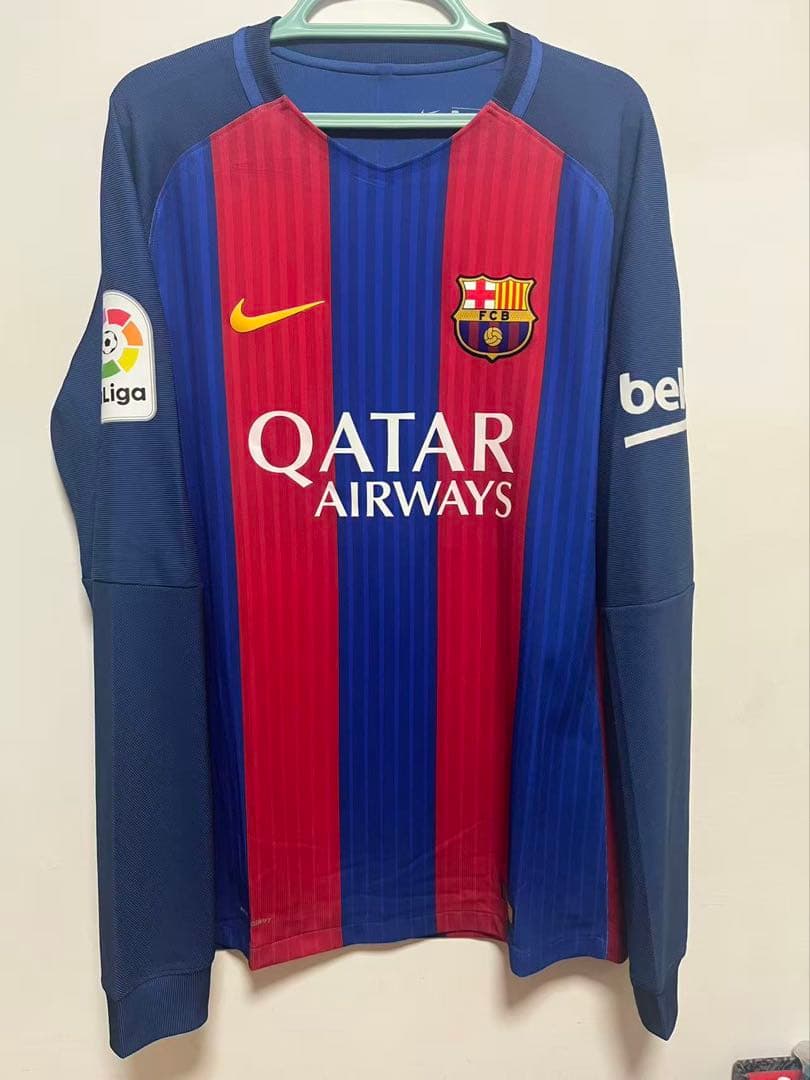 選手支給品Messi メッシ バルセロナ16/17ユニフォーム Laliga