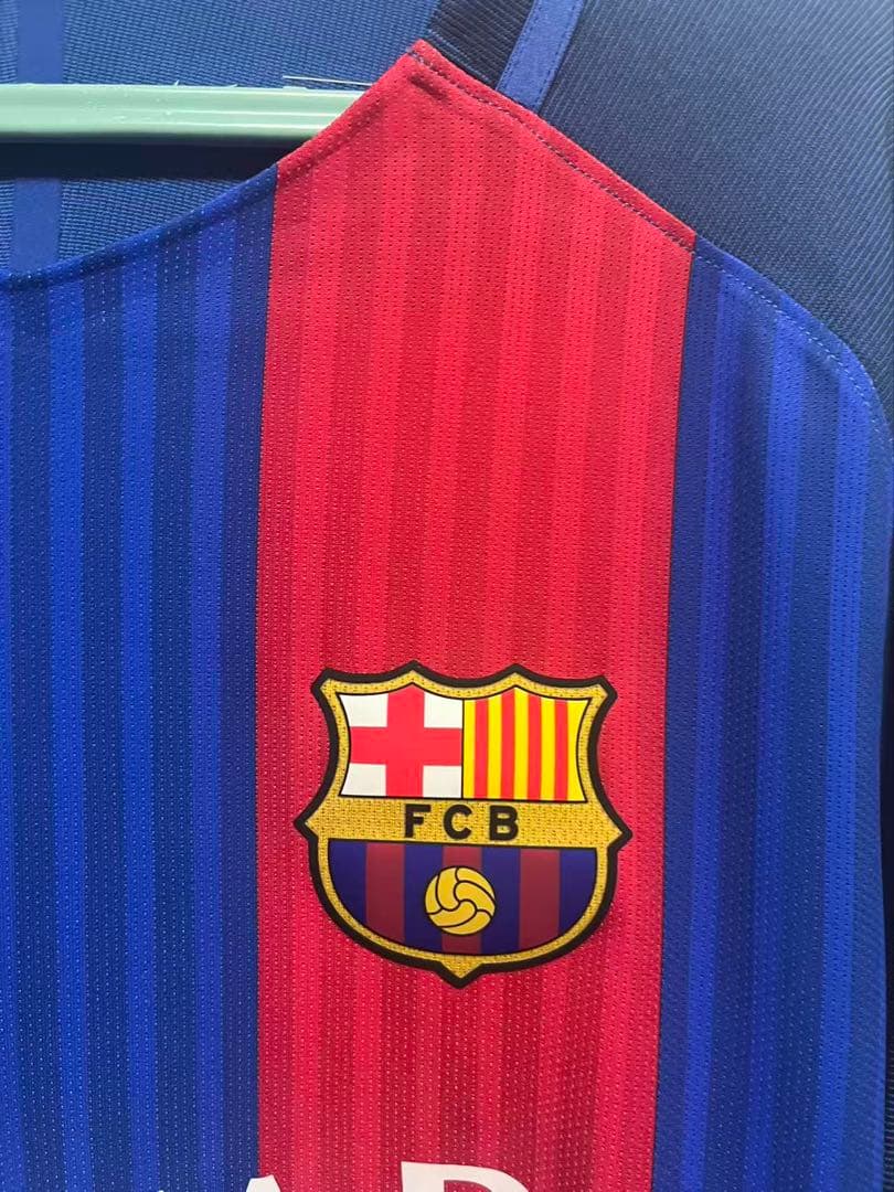 選手支給品Messi メッシ バルセロナ16/17ユニフォーム Laliga