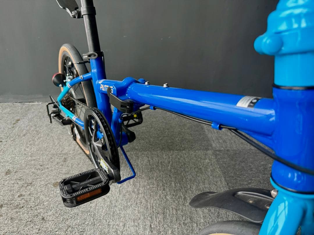 PANTHER 折りたたみ自転車 20インチ Shimano7段変速 ブルー系