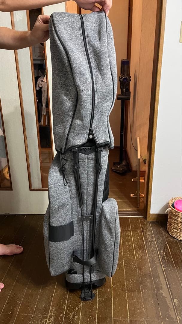 ジャンク品　キースヘリング　キャディバッグ