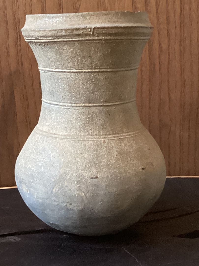 古墳時代考古学　広口須恵器　骨董品　オブジェ花器　コレクション