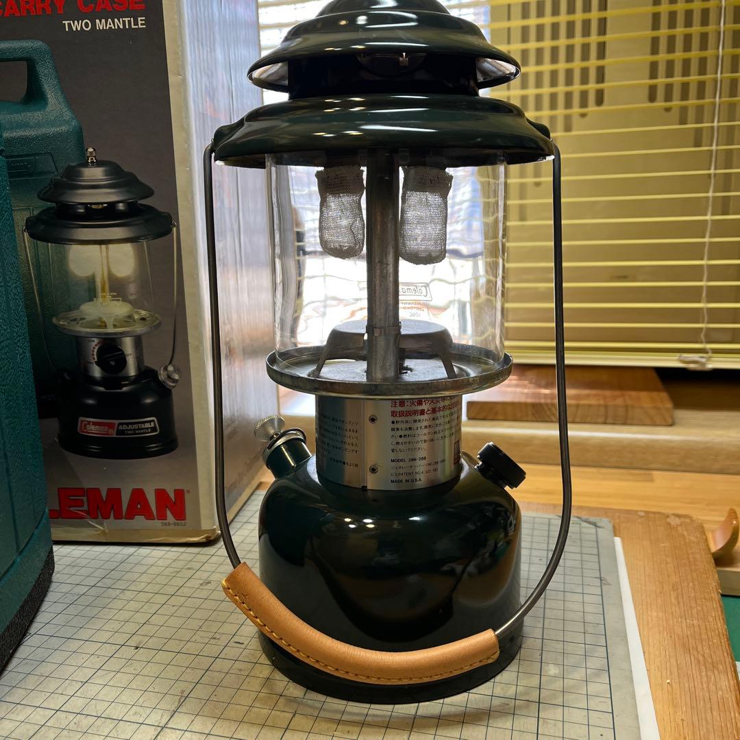 コールマン2マントルランタンColeman Two Mantle ケース箱付き