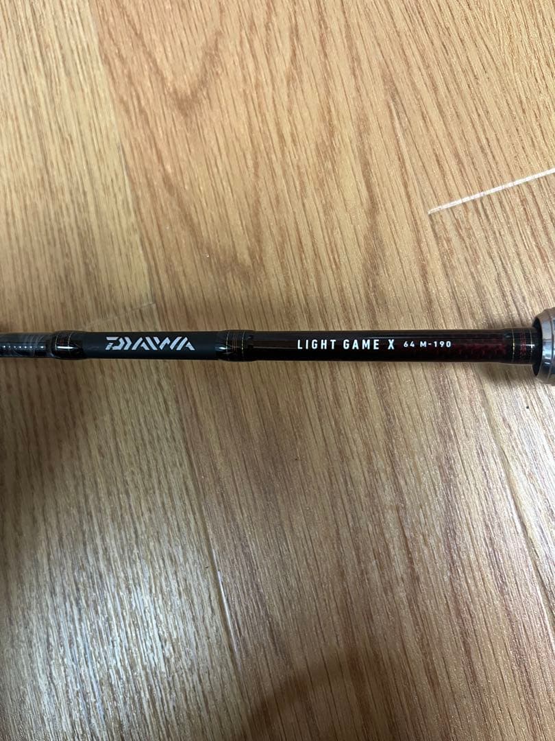 DAIWA LIGHT GAME X 64M-190（ダイワ ライトゲームX）