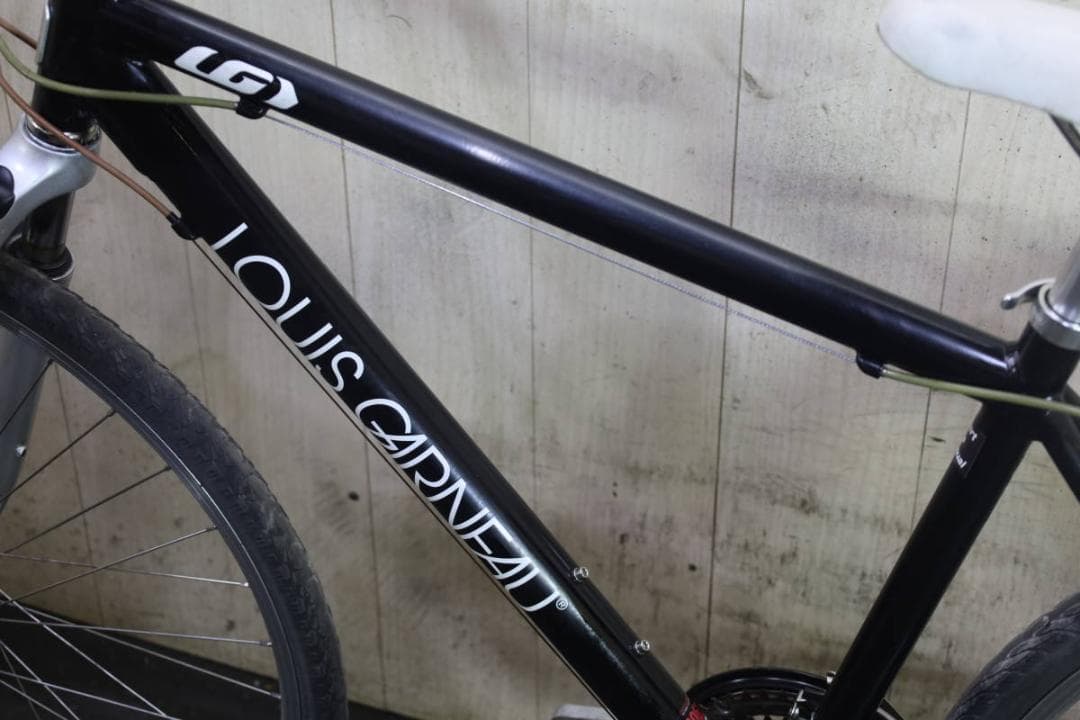 ルイガノLGS-C9 700C アルミ 24速 470mm クロス 黒