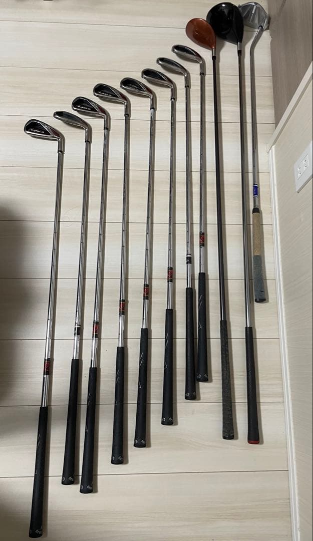 ゴルフクラブ&バックcallaway、tourstage、taylor made