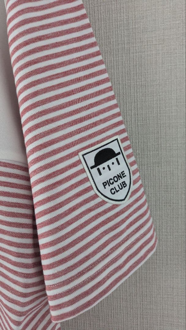 PICONE CLUB ストライプポロシャツ