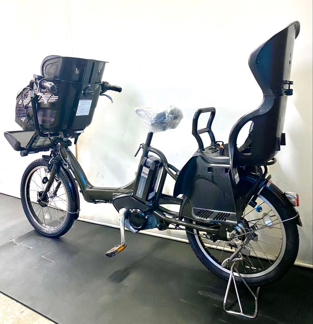 1年保証 ブリヂストン　20インチ　子供乗せ　カーキ色　電動アシスト自転車