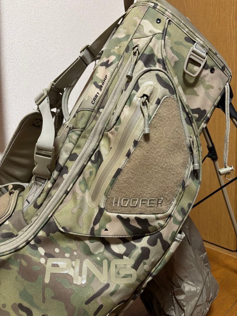 PING HOOFER キャディバッグ 迷彩